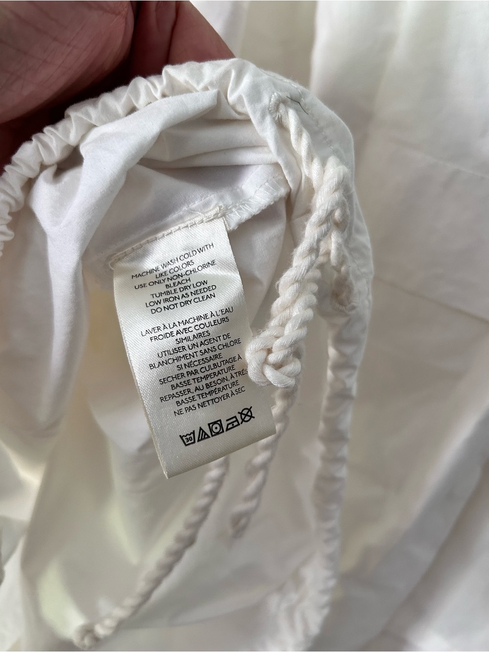 Free People Maxi Skirt Cotton Button Up Ivory Women Small Pockets New - Picture 9 of 13